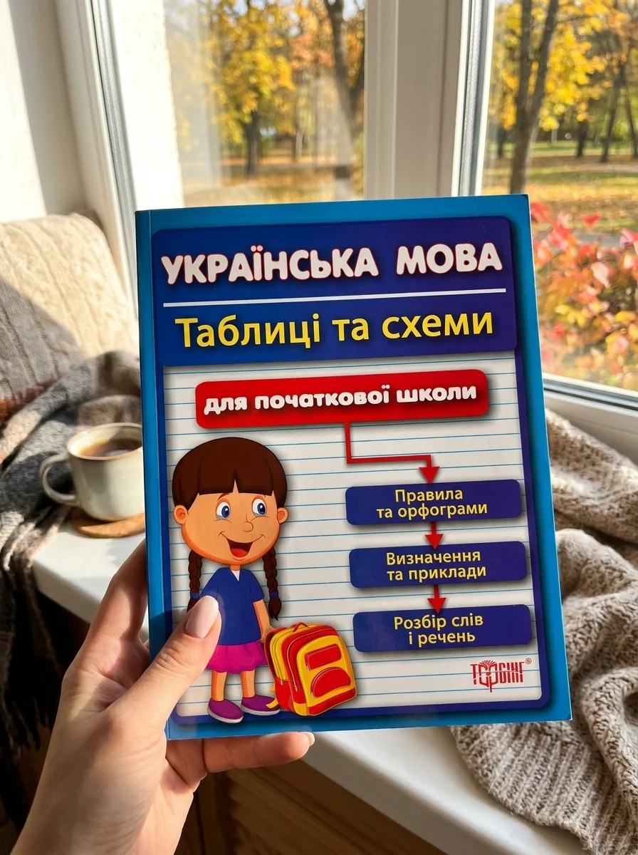 Українська мова.Таблиці та схеми. Для початкової школи — Розвивальні книги