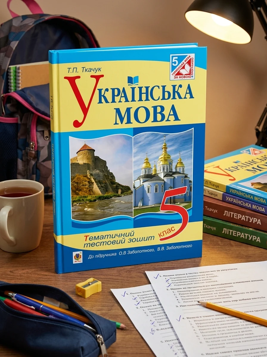 Українська мова. Тематичний тестовий зошит. 5 клас — фото 2