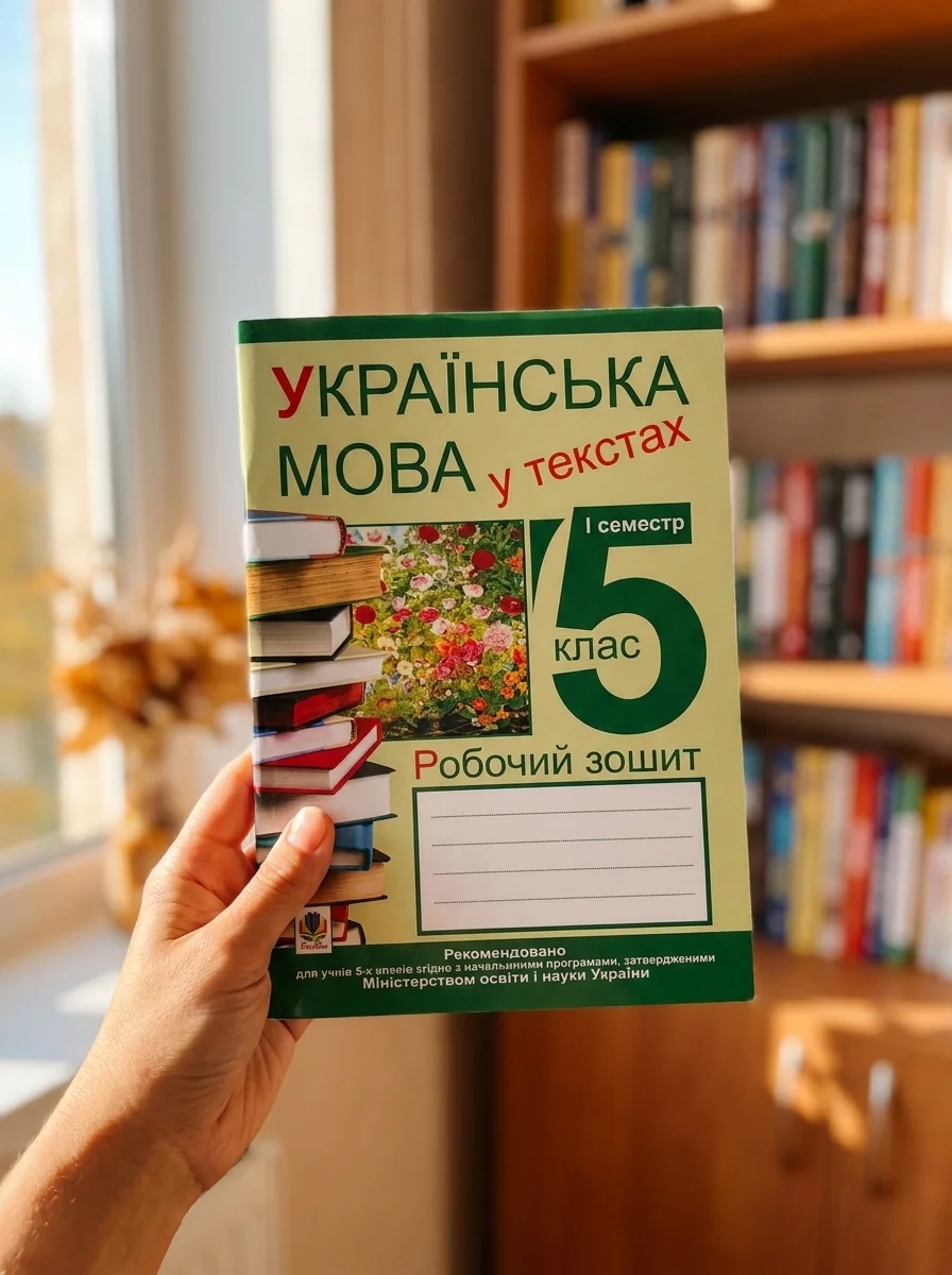 Українська мова у текстах. Робочий зошит. 5 клас. 1-й семестр — Вивчення мов