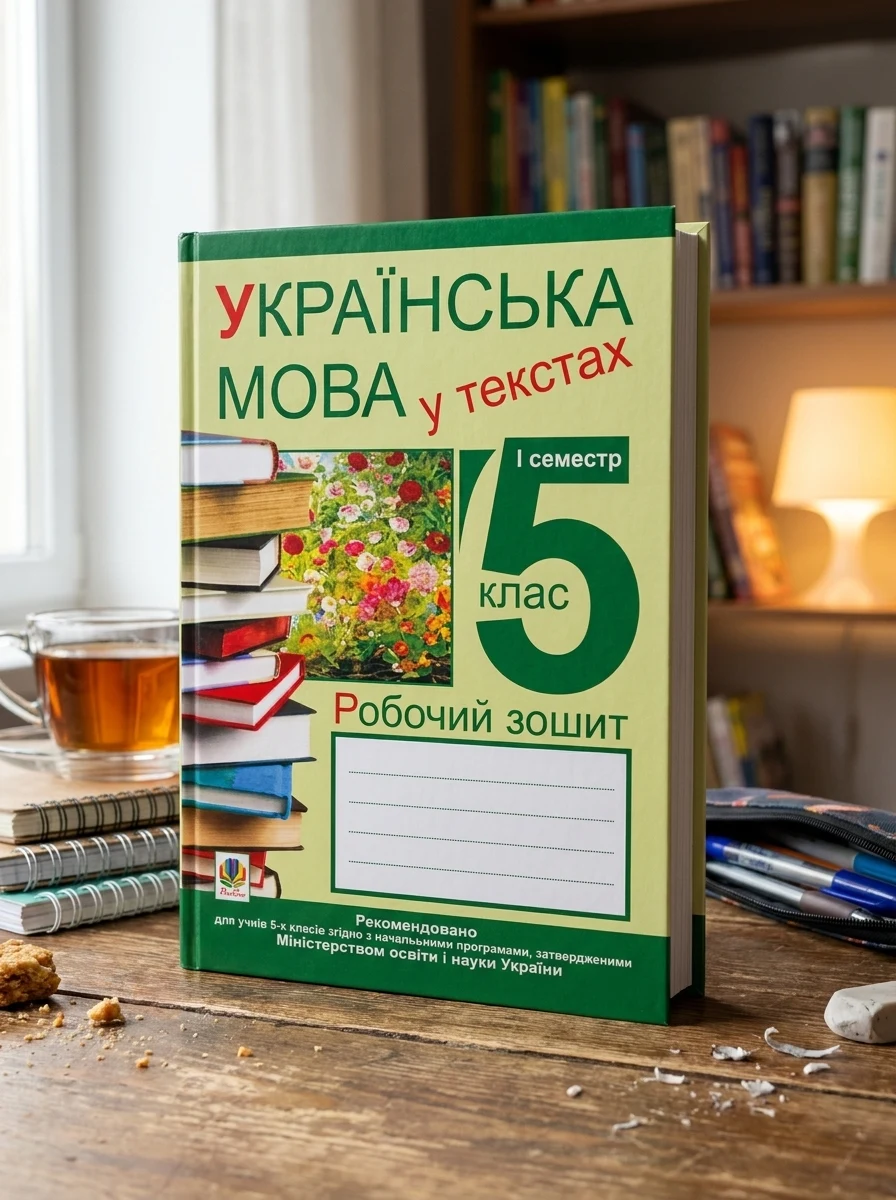 Українська мова у текстах. Робочий зошит. 5 клас. 1-й семестр — Вивчення мов
