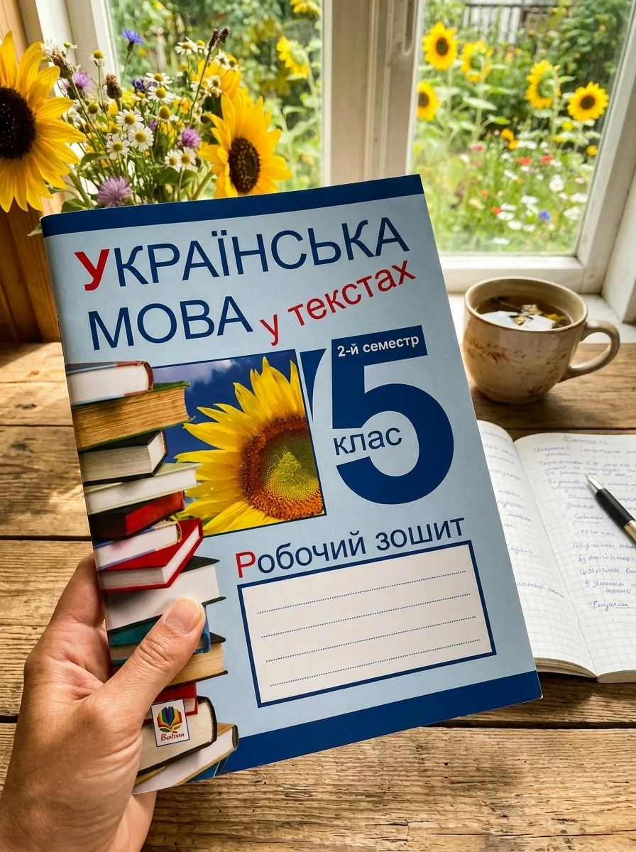 Українська мова у текстах. Робочий зошит. 5 клас. 2-й семестр — Вивчення мов