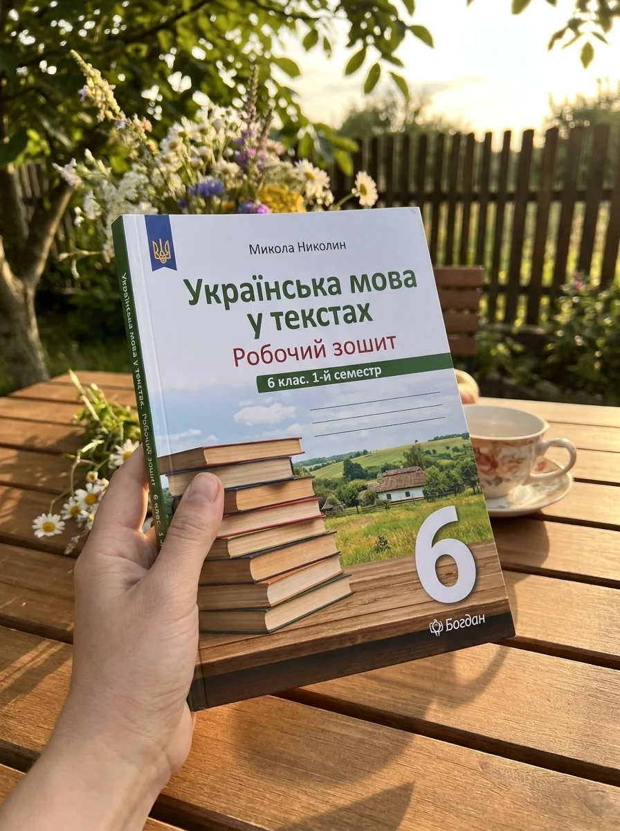 Українська мова у текстах. Робочий зошит. 6 клас. 1-й семестр — фото 2
