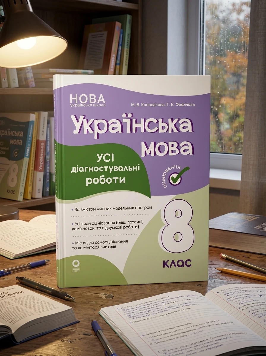 Українська мова. Усі діагностувальні роботи. 8 клас — Вивчення мов