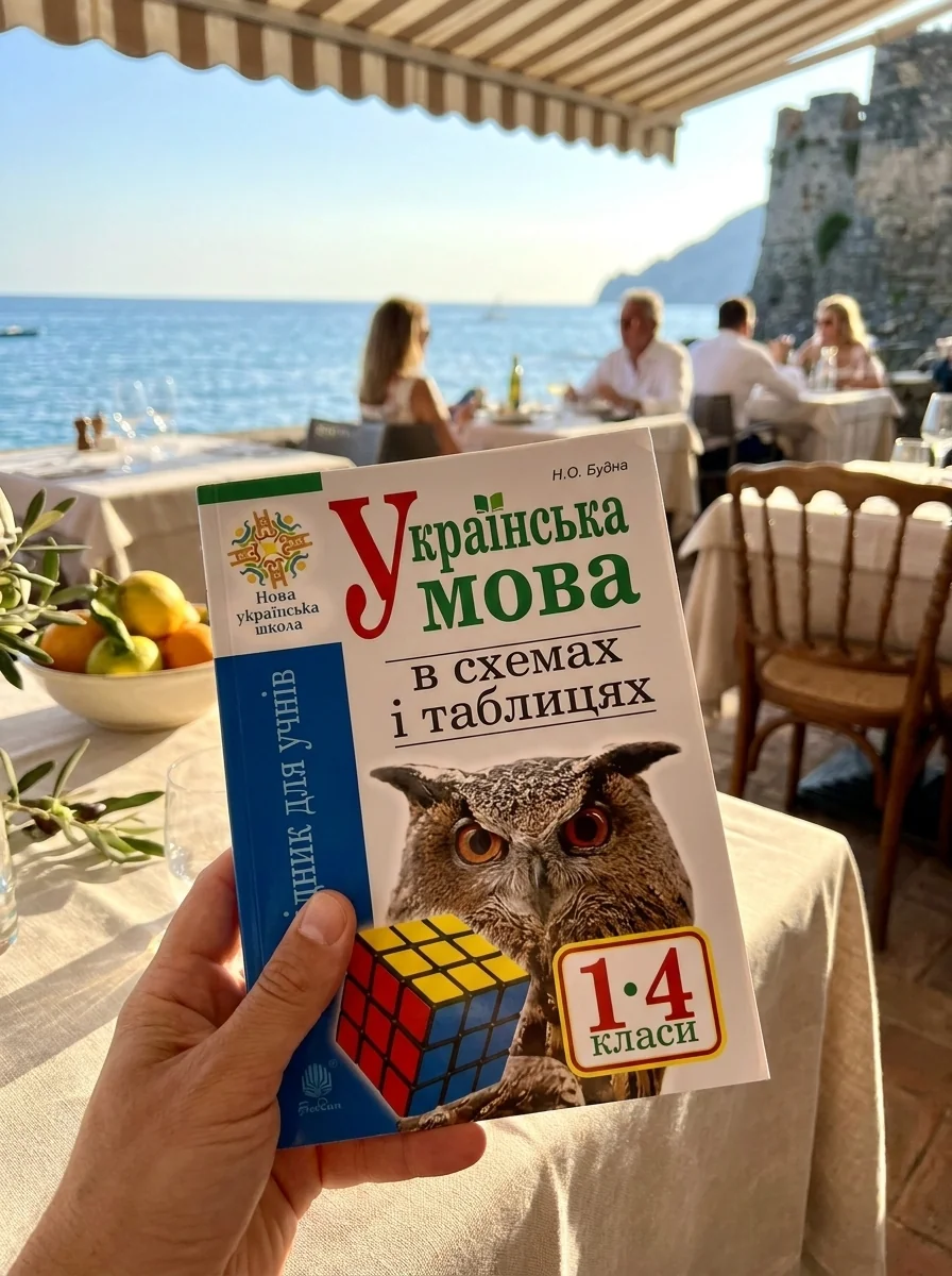 Українська мова в схемах і таблицях. Довідник учня 1-4 класів. (2-ге видання, доповнене і перероблене) — Наталя Будна, обкладинка
