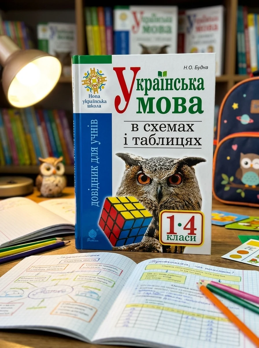 Українська мова в схемах і таблицях. Довідник учня 1-4 класів. (2-ге видання, доповнене і перероблене)