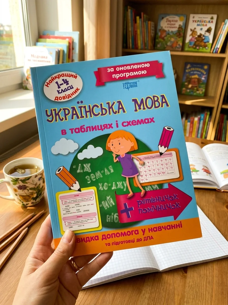 Українська мова в таблицях і схемах. 1-4 класи — Вивчення мов