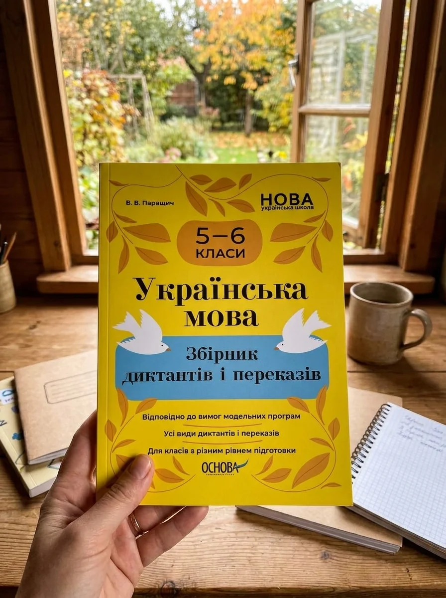 Українська мова. Збірник диктантів і переказів. 5-6 класи — фото 2