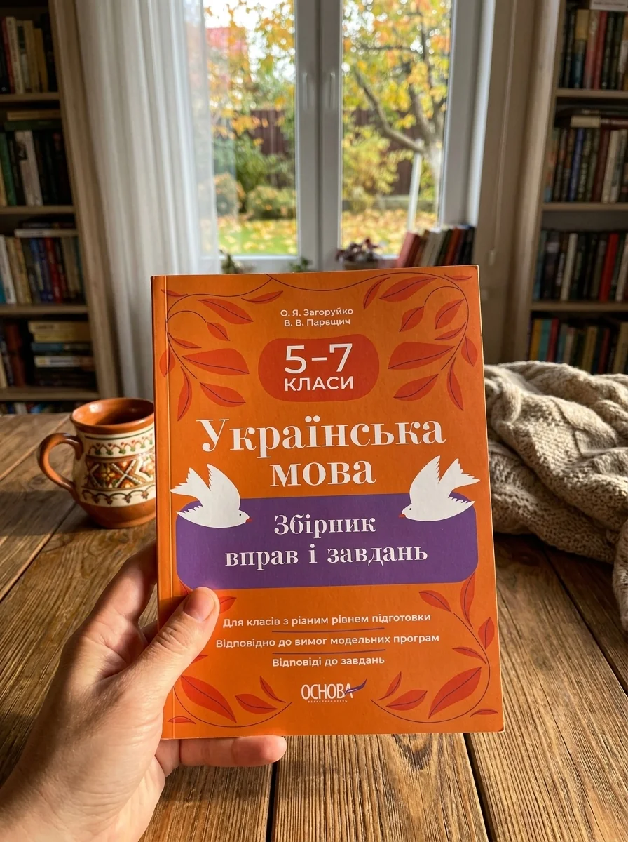 Українська мова. Збірник вправ і завдань. 5-7 класи — Розвивальні книги