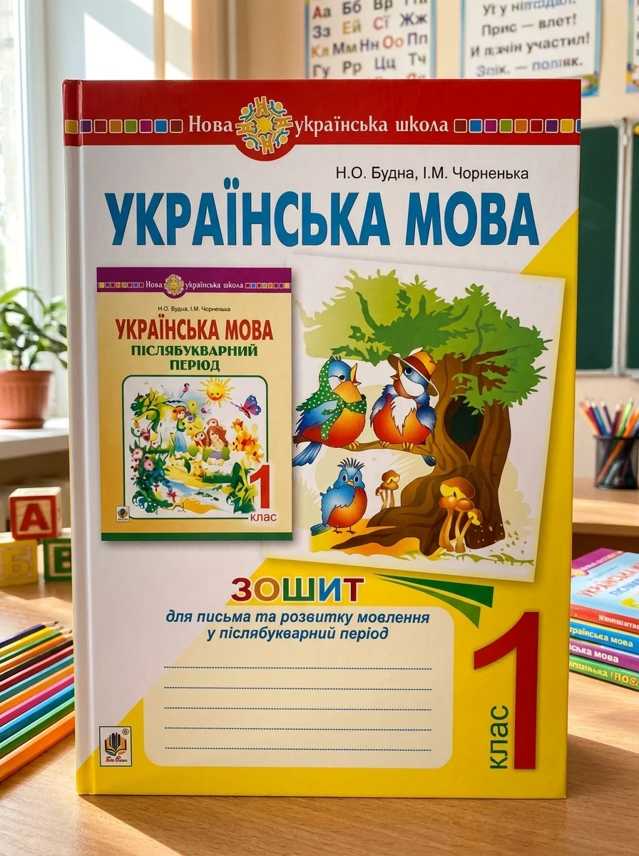 Українська мова. Зошит для письма та розвитку мовлення у післябукварний період 1 клас — фото 2