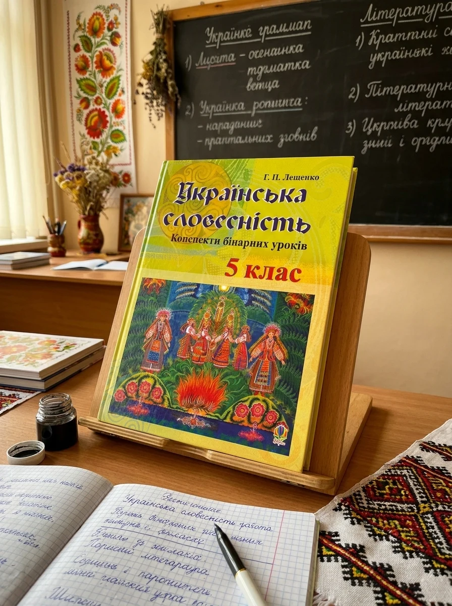 Українська словесність. Конспекти бінарних уроків. 5 клас — Вивчення мов