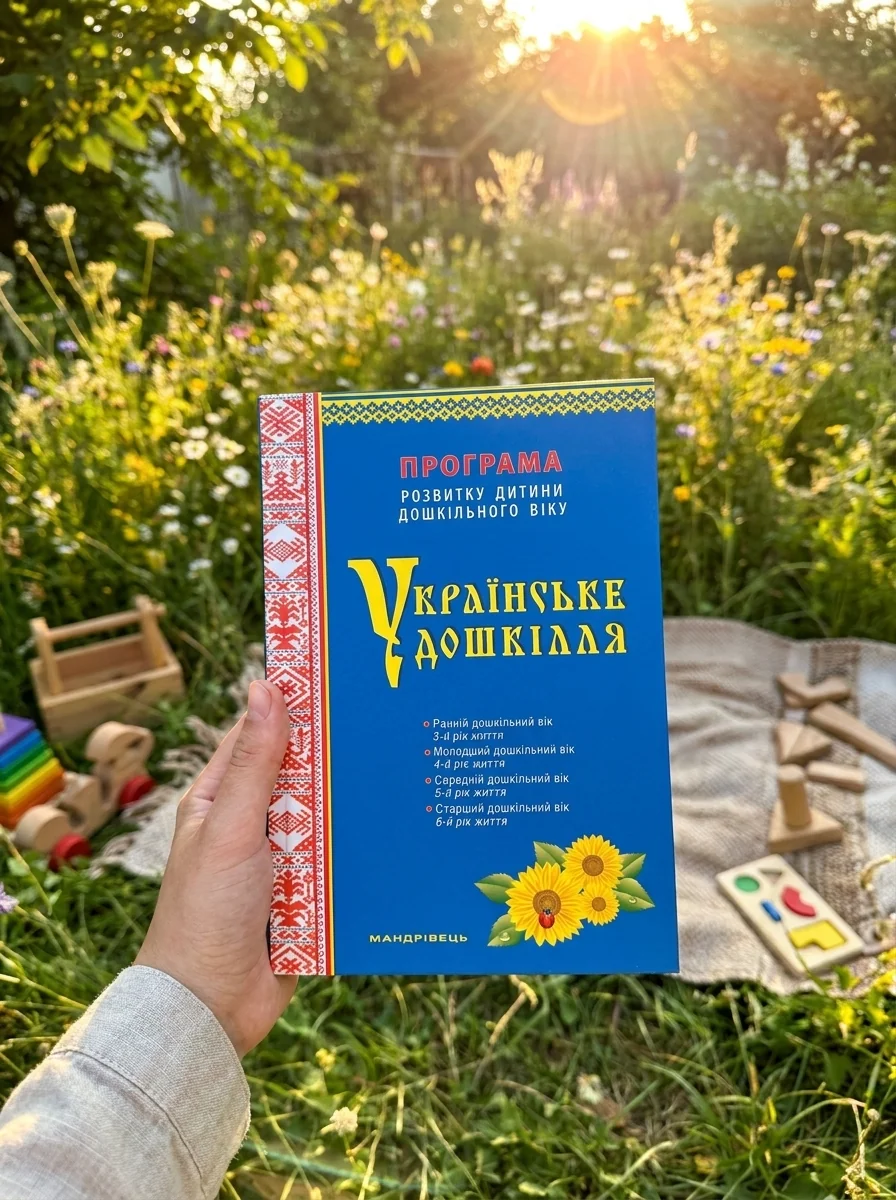 Українське дошкілля. Програма розвитку дитини дошкільного віку (2022), обкладинка