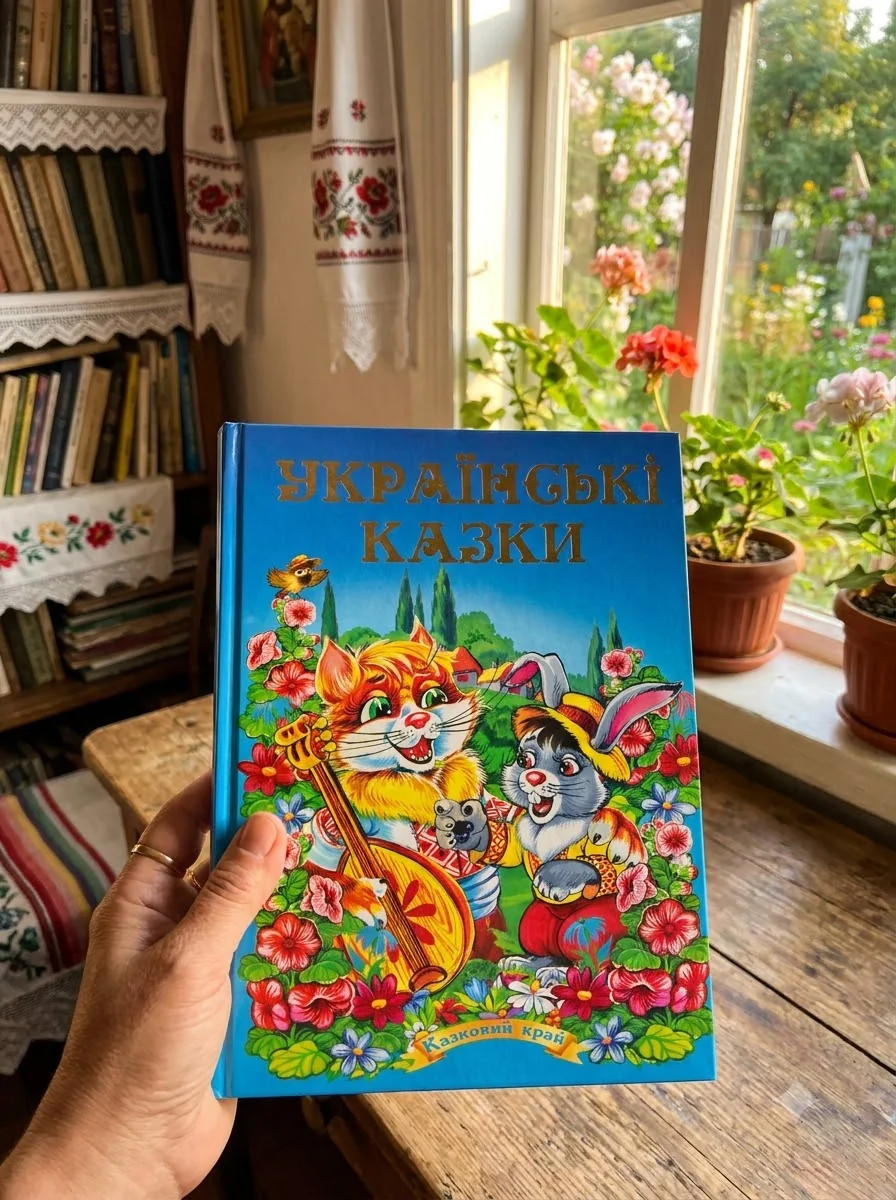 Українські казки. Казковий край. Частина 1, обкладинка