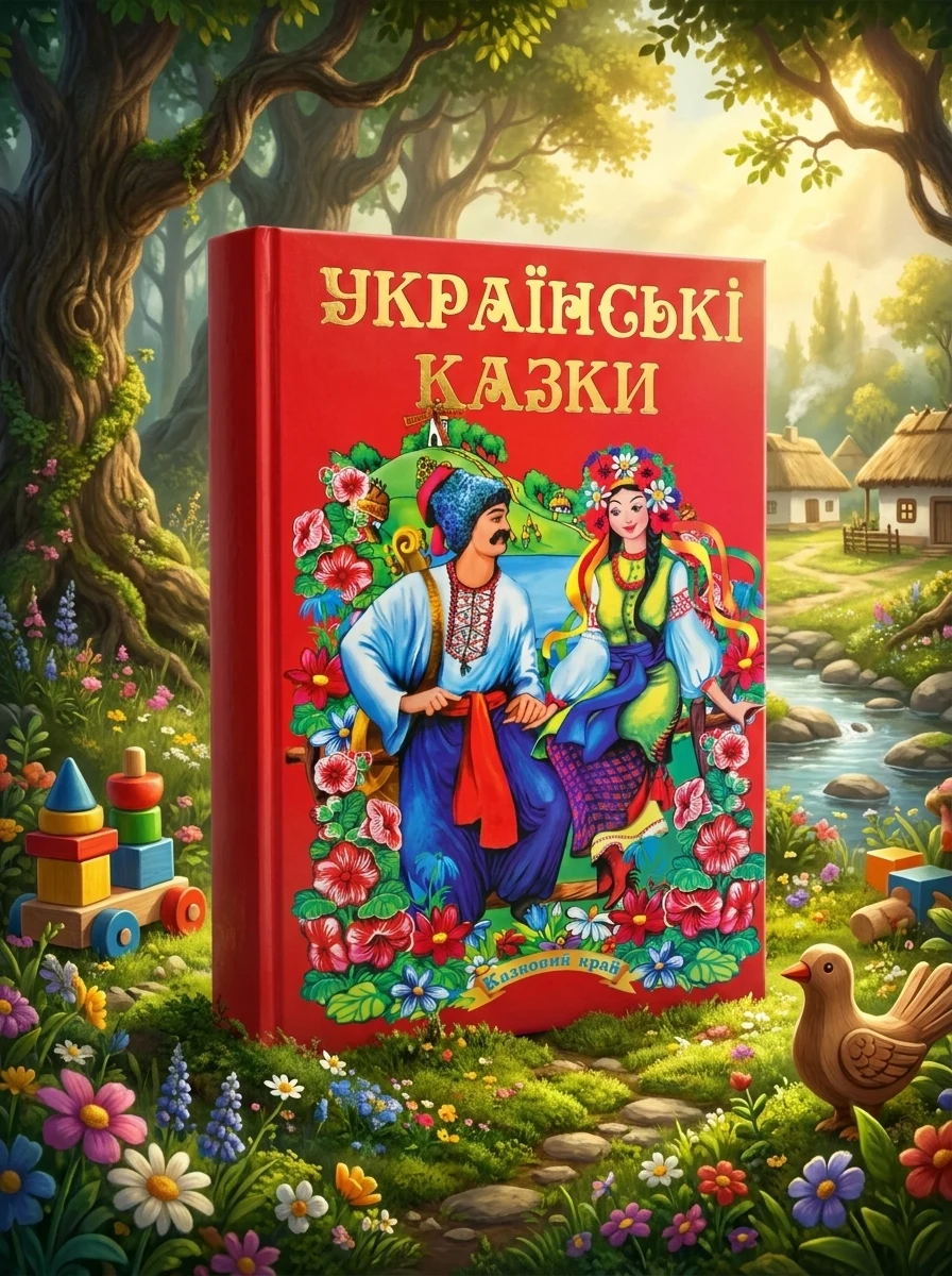 Українські казки. Казковий край. Частина 2, обкладинка