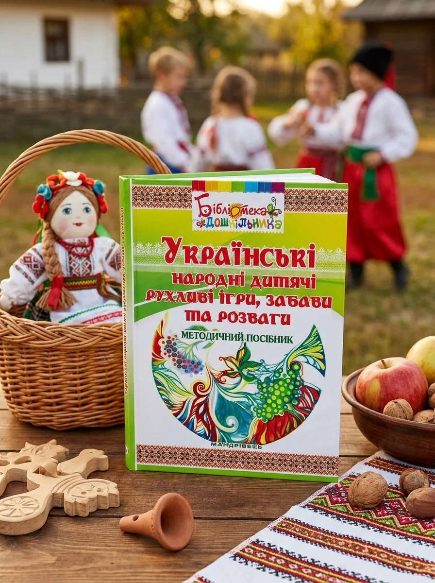 Українські народні дитячі рухливі ігри, забави та розваги. Методичний посібник — Ольга Яловська, фото 2