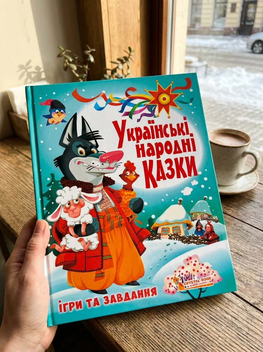 Українські народні казки. Ігри та завдання — Дитяча література