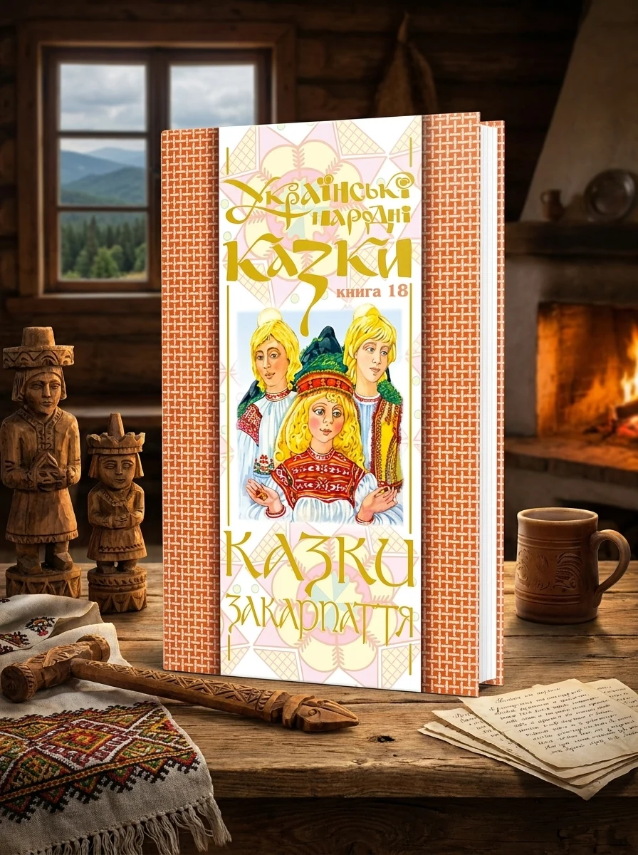 Українські народні казки. Книга 18. Казки Закарпаття — Дитяча література