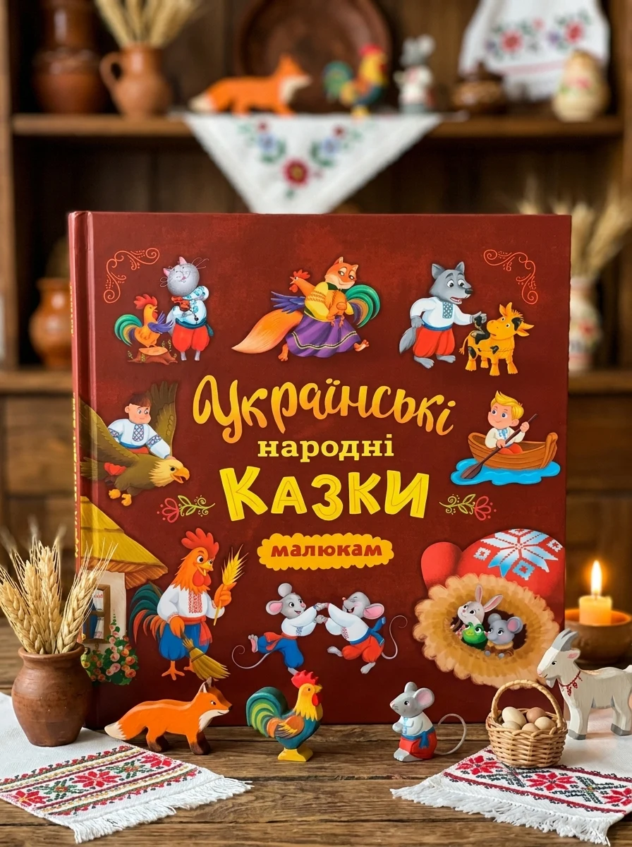 Українські народні казки малюкам — Дитяча література