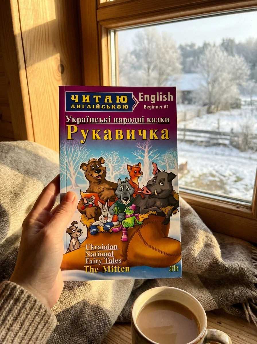 Українські народні казки. Рукавичка / Ukrainian National Fairy Tales. The Mitten — Казки
