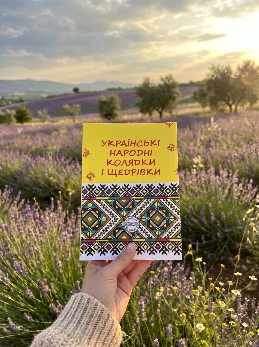 Українські народні колядки i щедрівки — Валентина Станіч, обкладинка