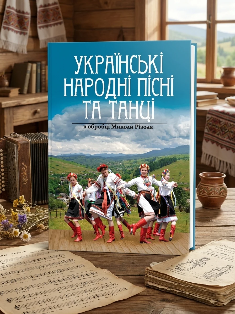 Українські народні пісні та танці в обробці Миколи Різоля