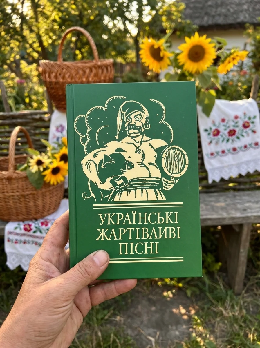 Українські жартiвливi пiснi — Книги