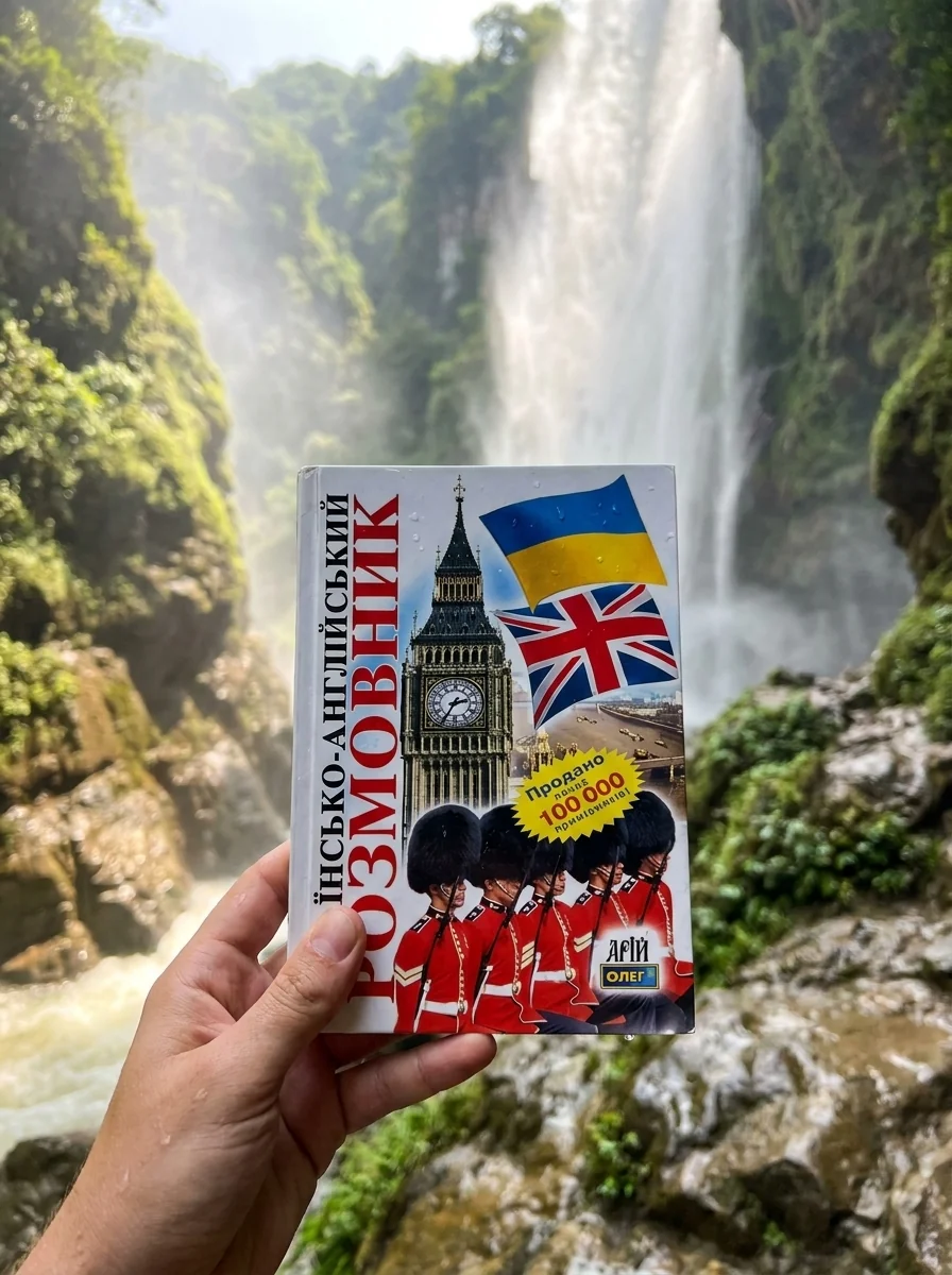 Українсько-англійський розмовник — Розвивальні книги