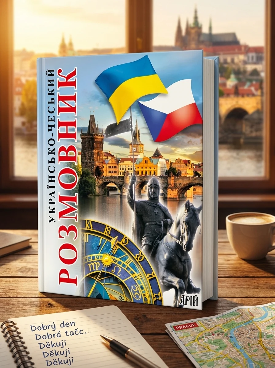 Українсько-чеський розмовник (Арій) — Словники та розмовники