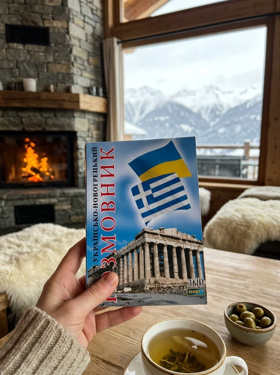 Українсько-новогрецький розмовник — Книги
