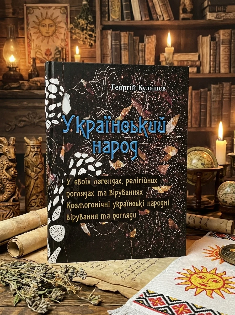 Український народ. У своїх легендах, релігійних поглядах та віруваннях — Булашев Георгій, обкладинка