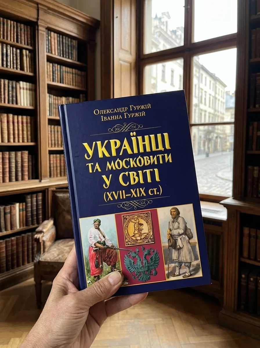 Українці та московити у світі (XVII-XIX ст.) — Олександр Гуржій, обкладинка