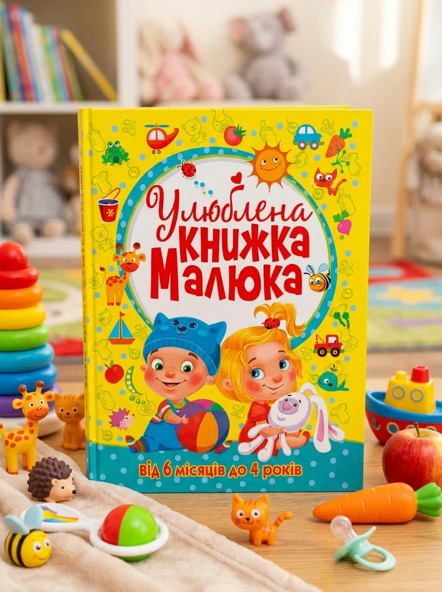 Улюблена книжка малюка. Від 6 місяців до 4 років, — Дитяча література