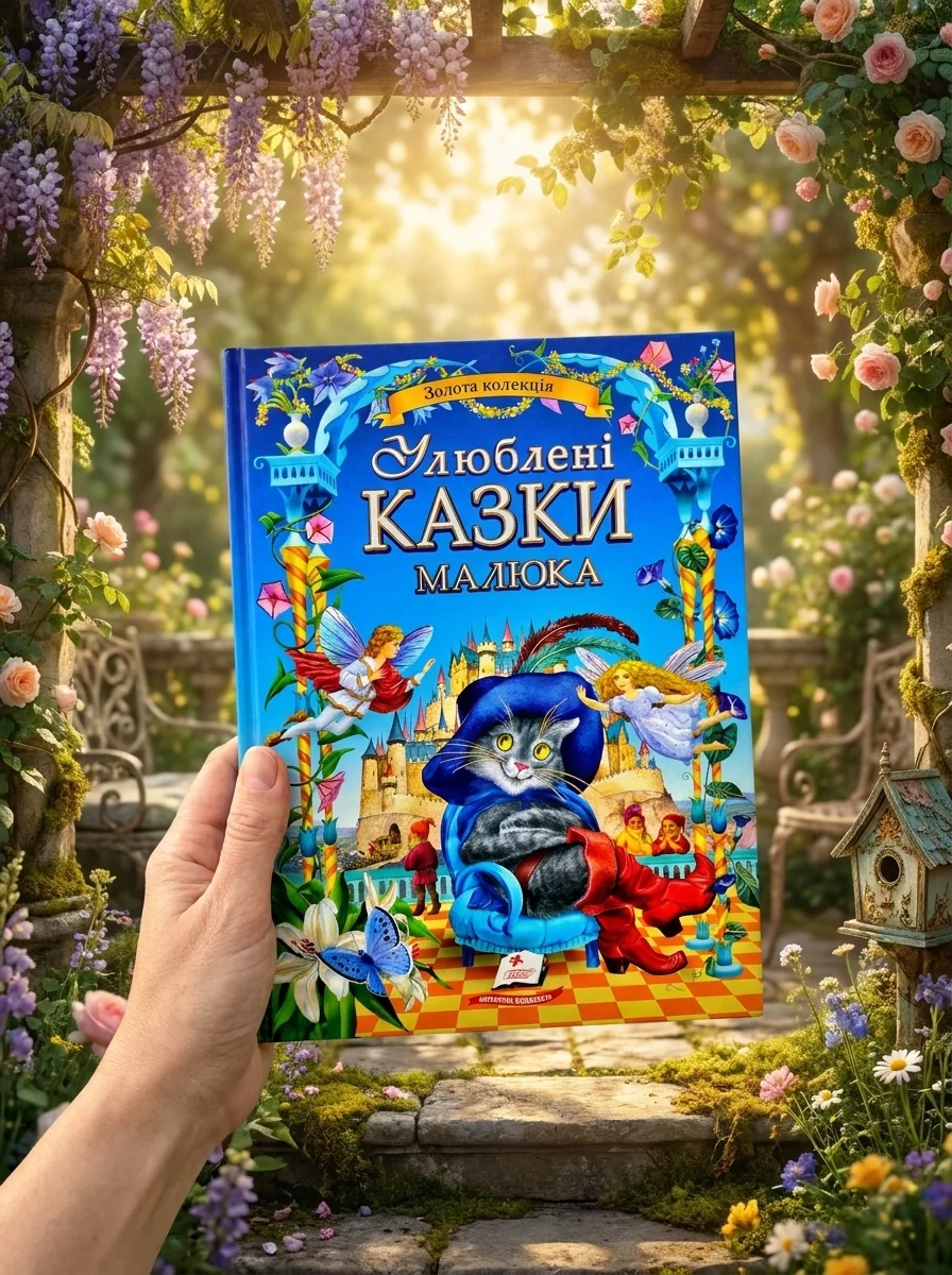 Улюблені казки малюка — Пліска Т., обкладинка