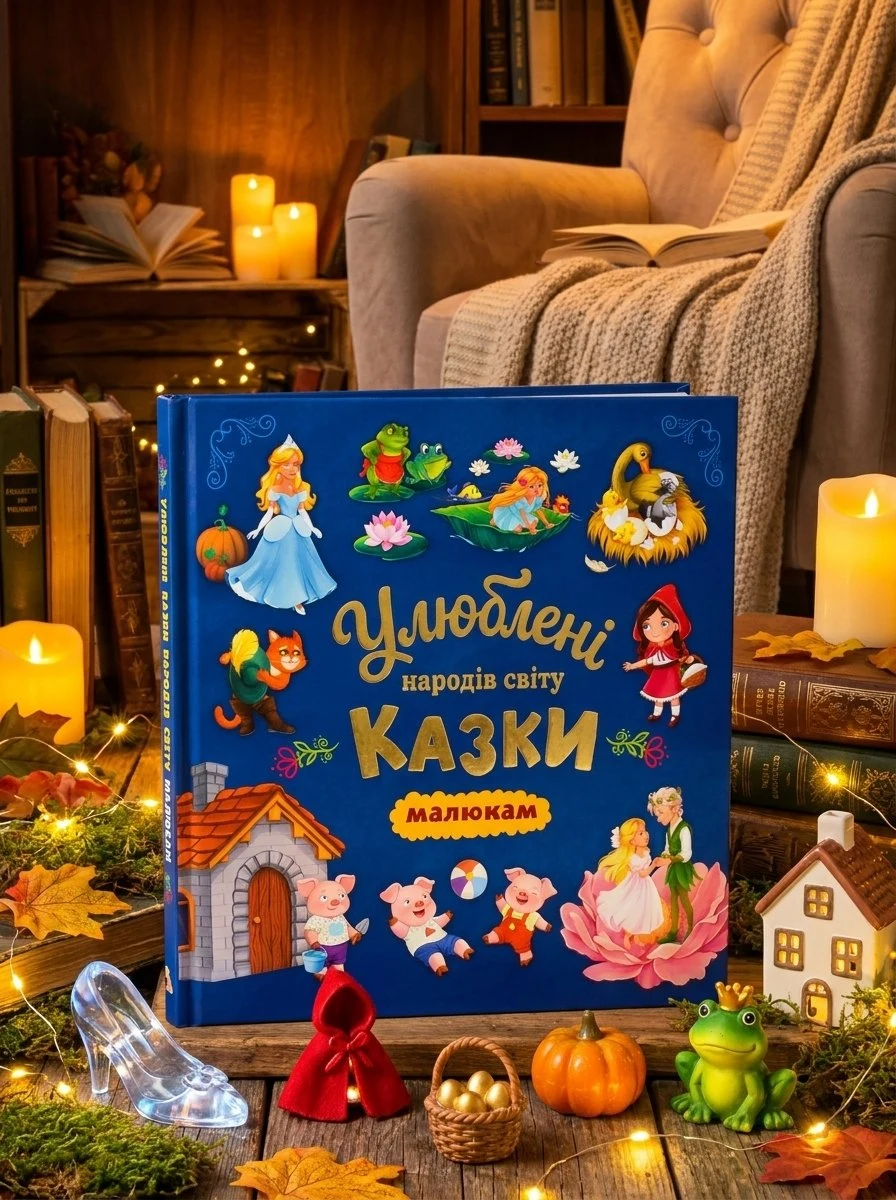 Улюблені казки народів світу малюкам — Катерина Столяренко, обкладинка