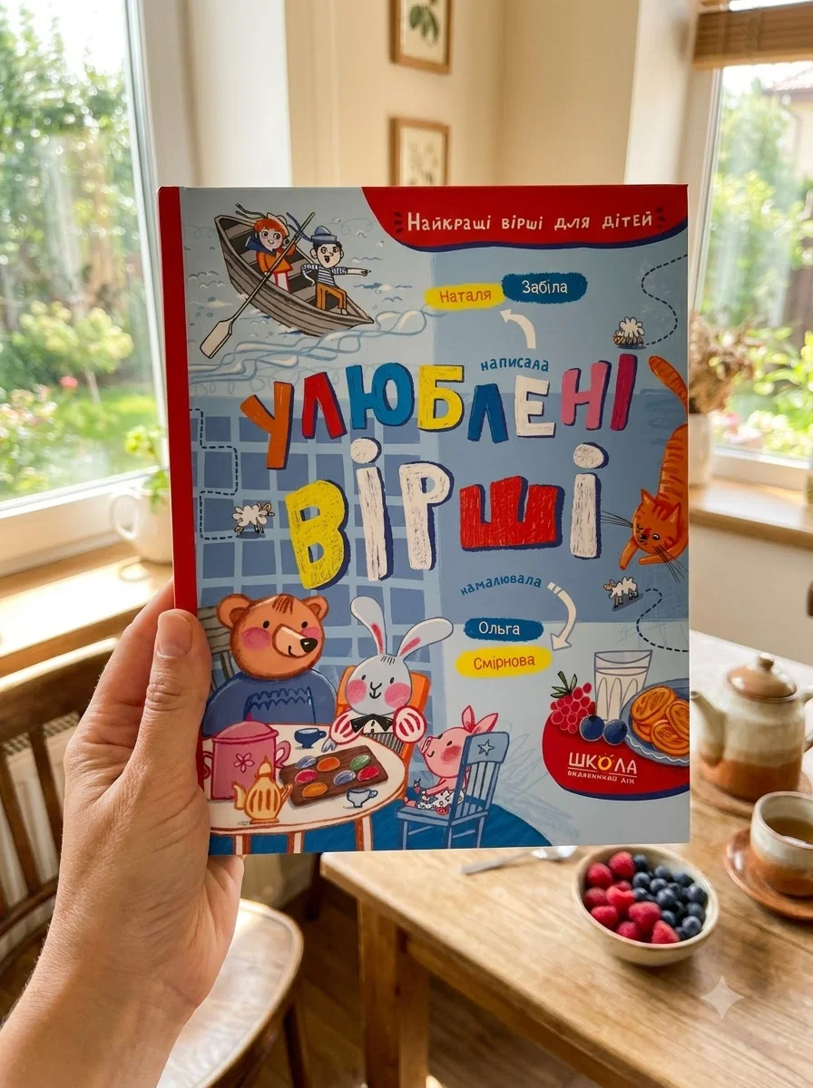 Улюблені вірші. Найкращі вірші для дітей | купити книгу онлайн