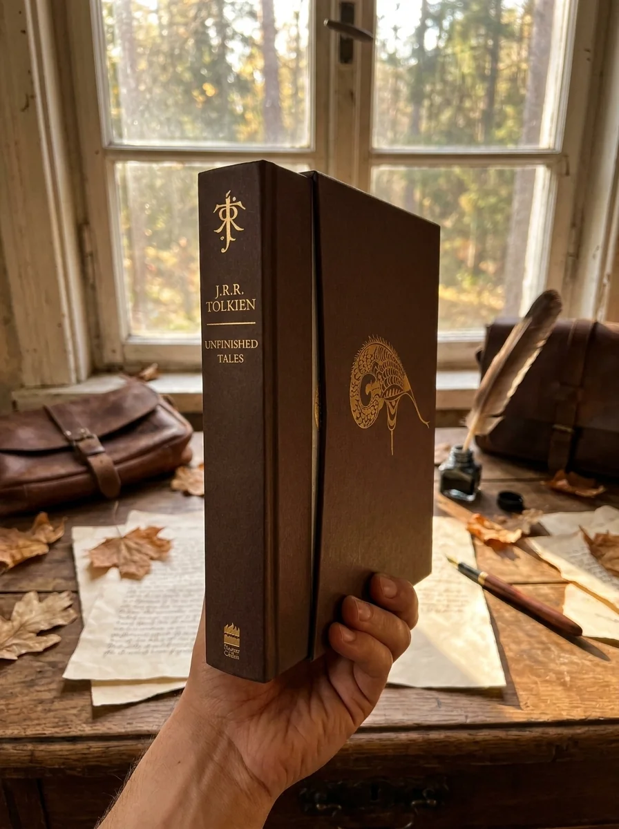 Unfinished Tales. Deluxe Slipcase Edition — Джон Р. Р. Толкін, обкладинка