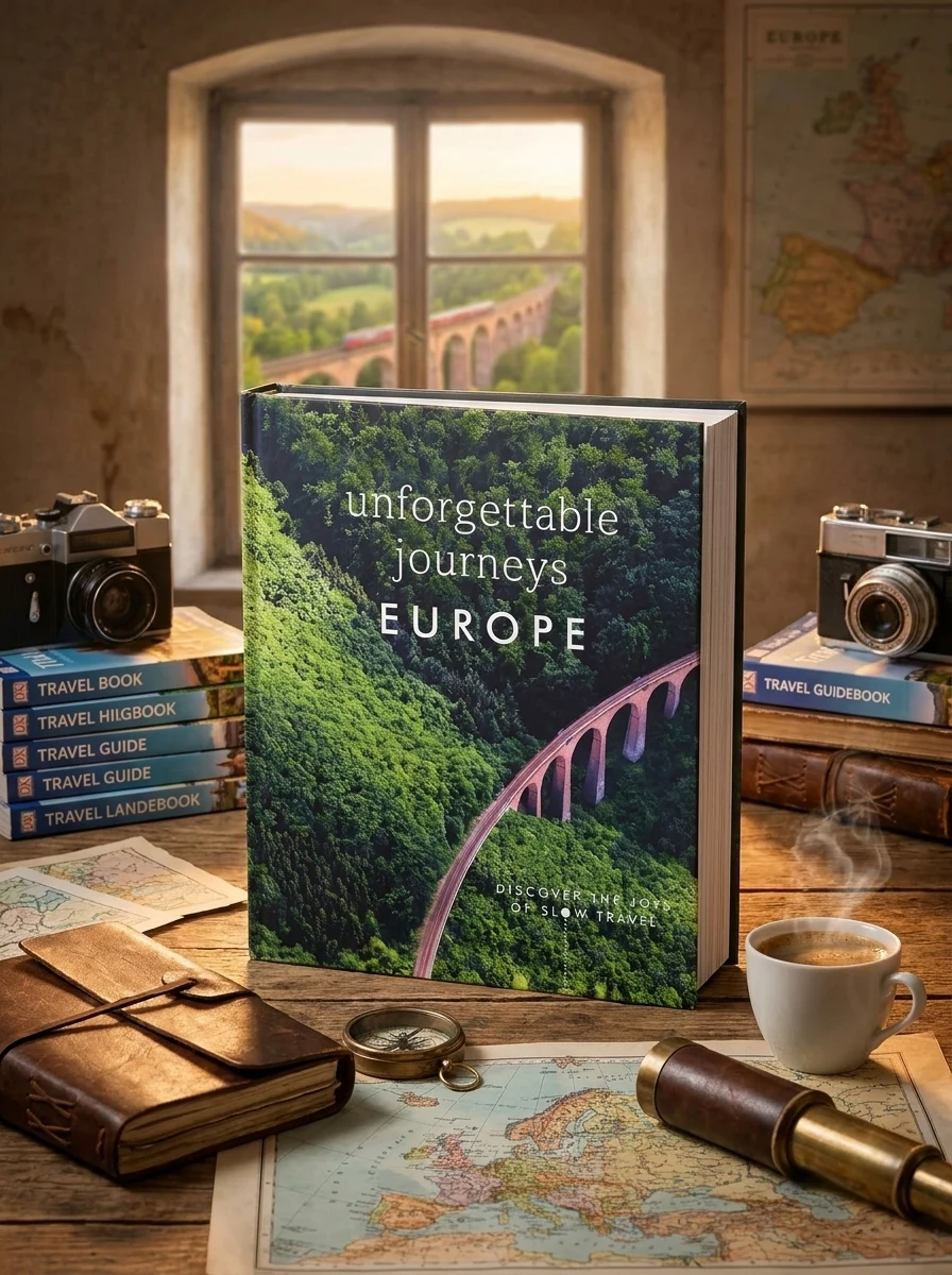 Unforgettable Journeys. Europe, обкладинка