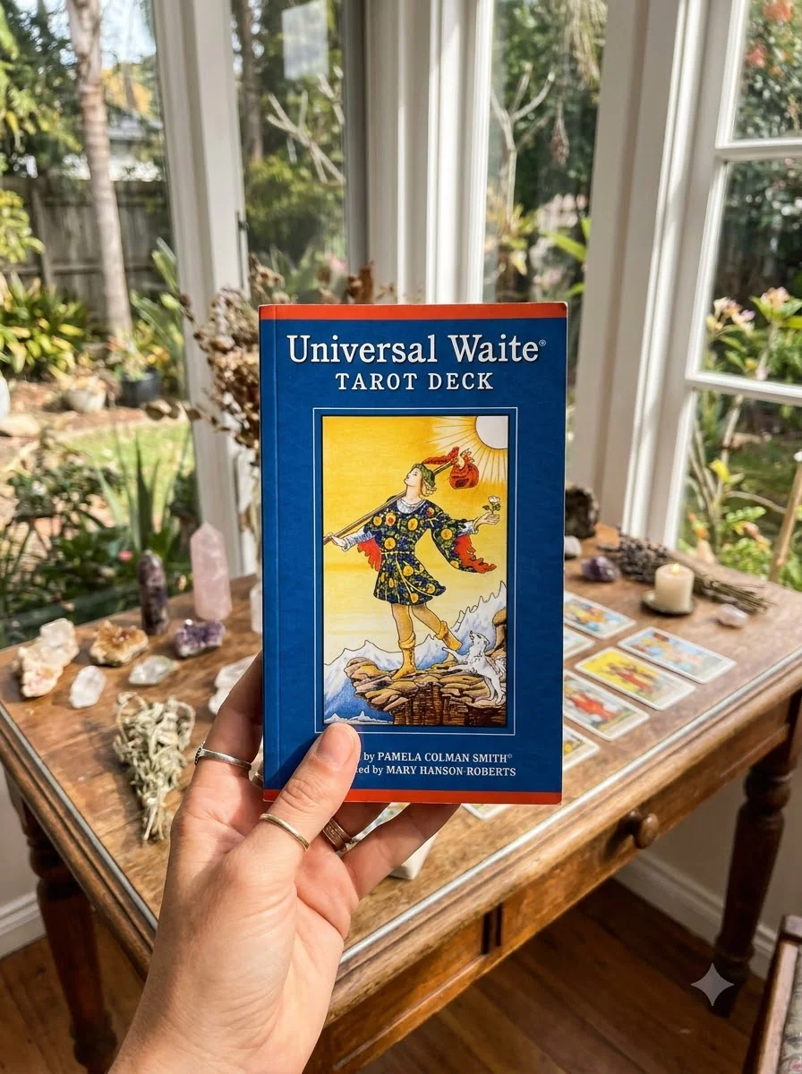 Universal Waite Tarot Deck — Артур Едвард Вейт, обкладинка