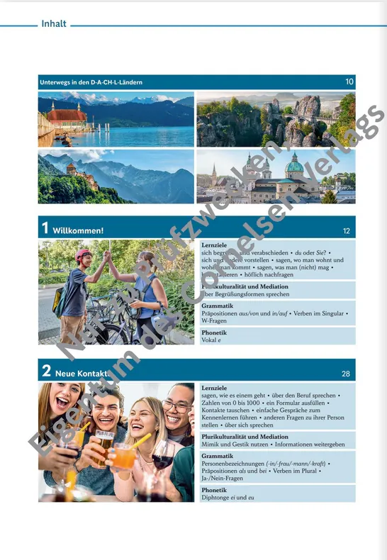 Unterwegs A1.1 Kurs- und Übungsbuch inkl. E-Book und PagePlayer-App — Jens Magersuppe, фото 4