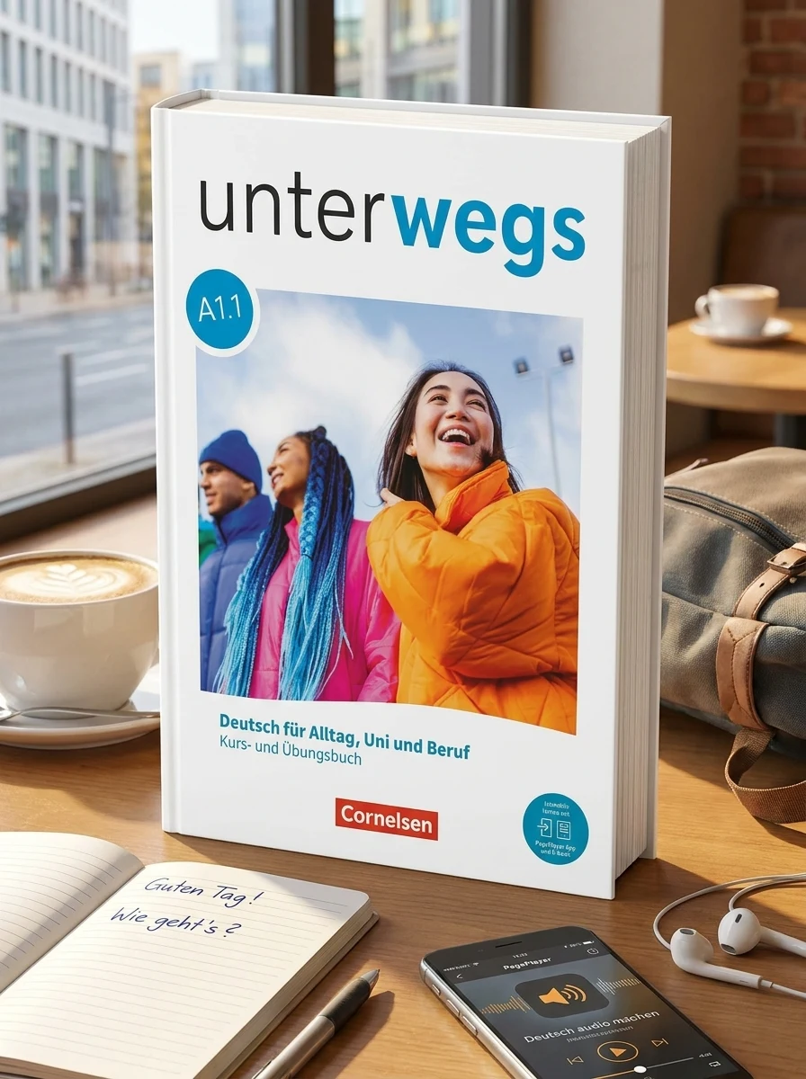 Unterwegs A1.1 Kurs- und Übungsbuch inkl. E-Book und PagePlayer-App — фото 2