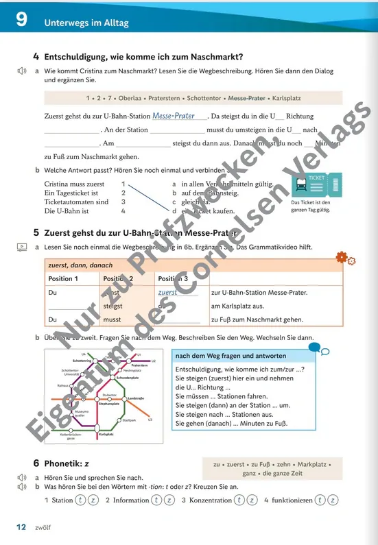 Unterwegs A1.2 Kurs- und Übungsbuch inkl. E-Book und PagePlayer-App — Jens Magersuppe, фото 6