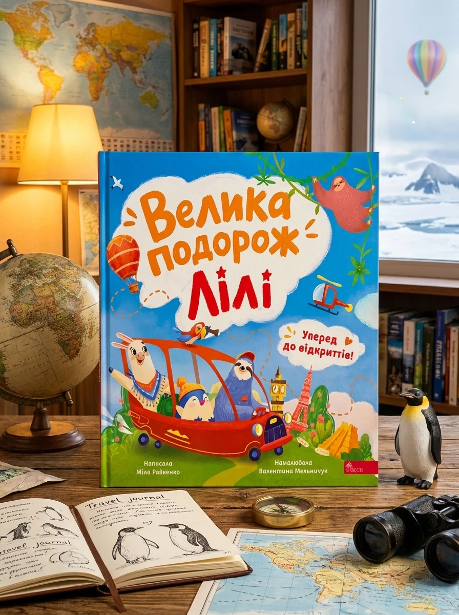 Уперед до відкриттів! Велика подорож Лілі
