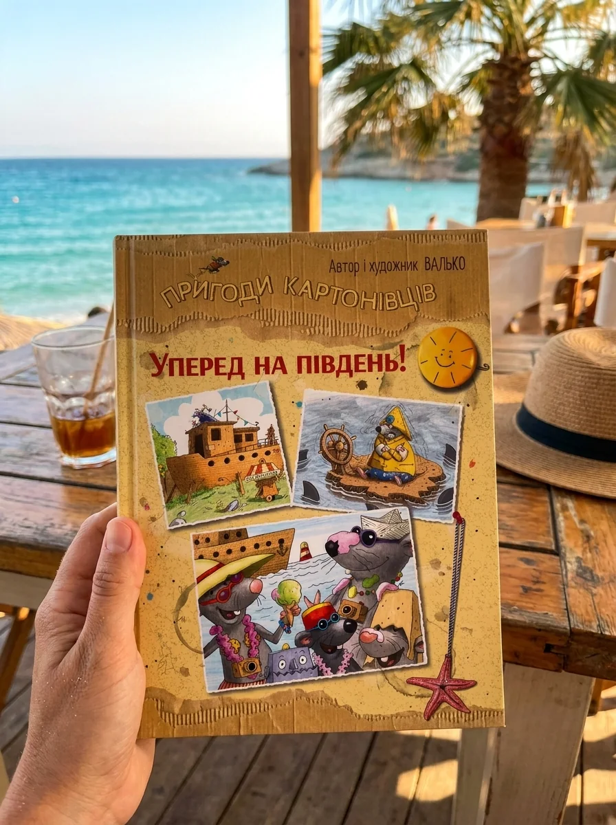 Уперед на південь! Пригоди картонівців. Книжка 4 — Дитяча література