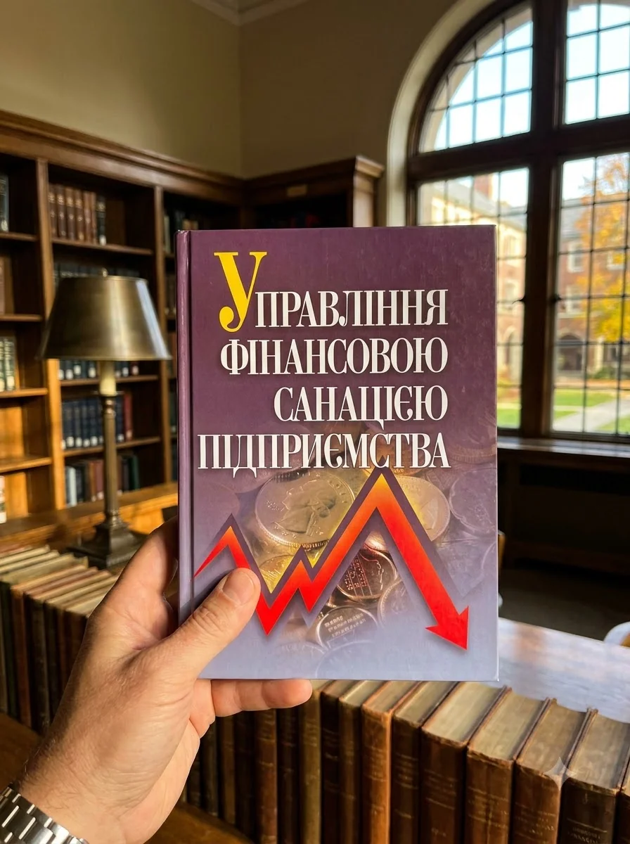 Управління фінансовою санацією підприємства. Підручник затверджений МОН України — Книги