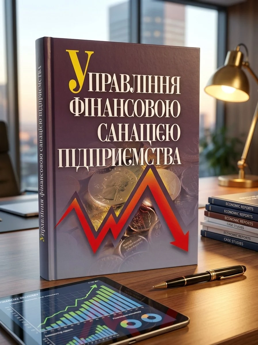Управління фінансовою санацією підприємства. Підручник затверджений МОН України