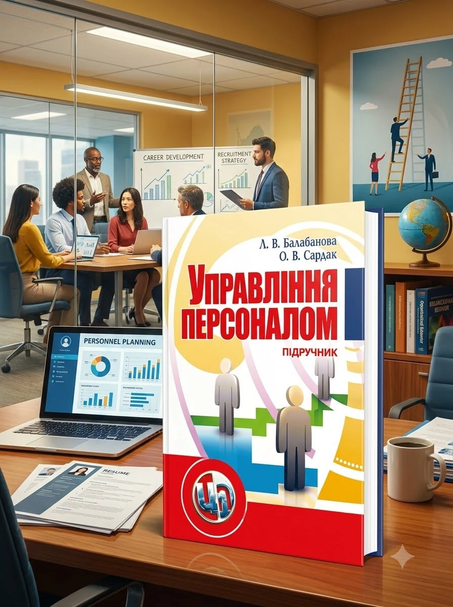 Управління персоналом. Підручник затверджений МОН України