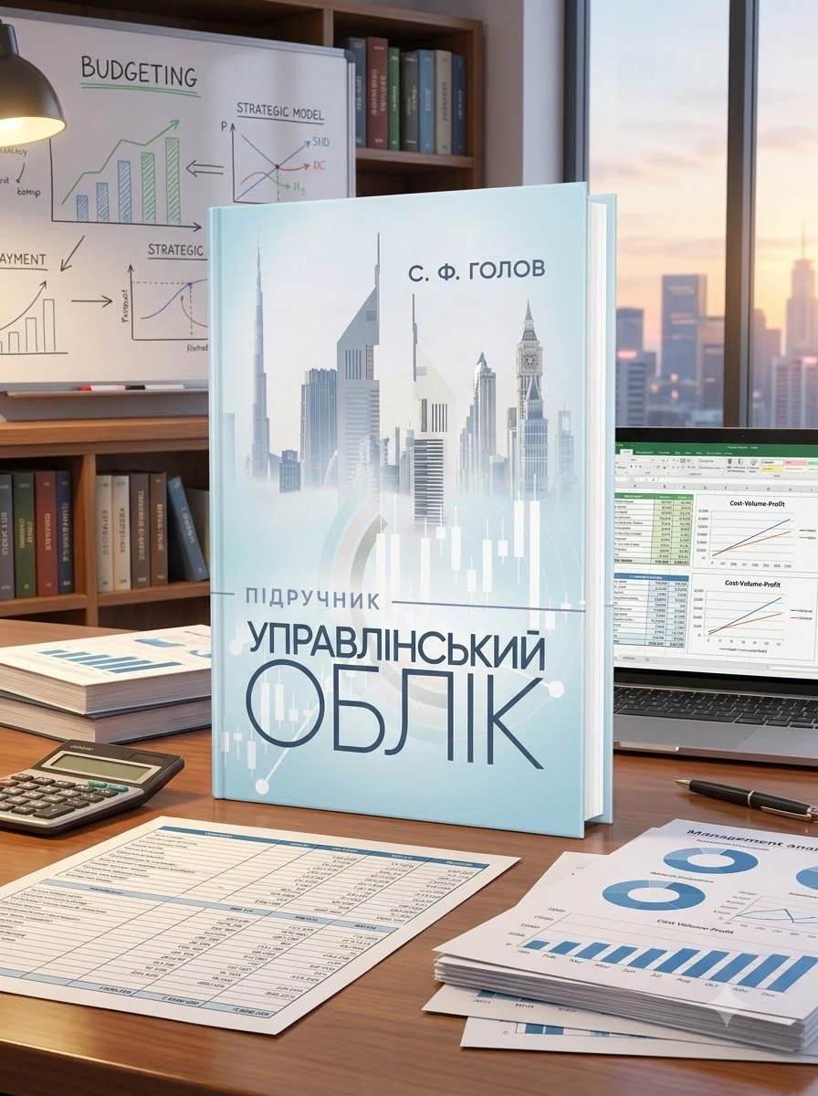 Управлінський облік: підручник — Голов С. Ф., фото 3
