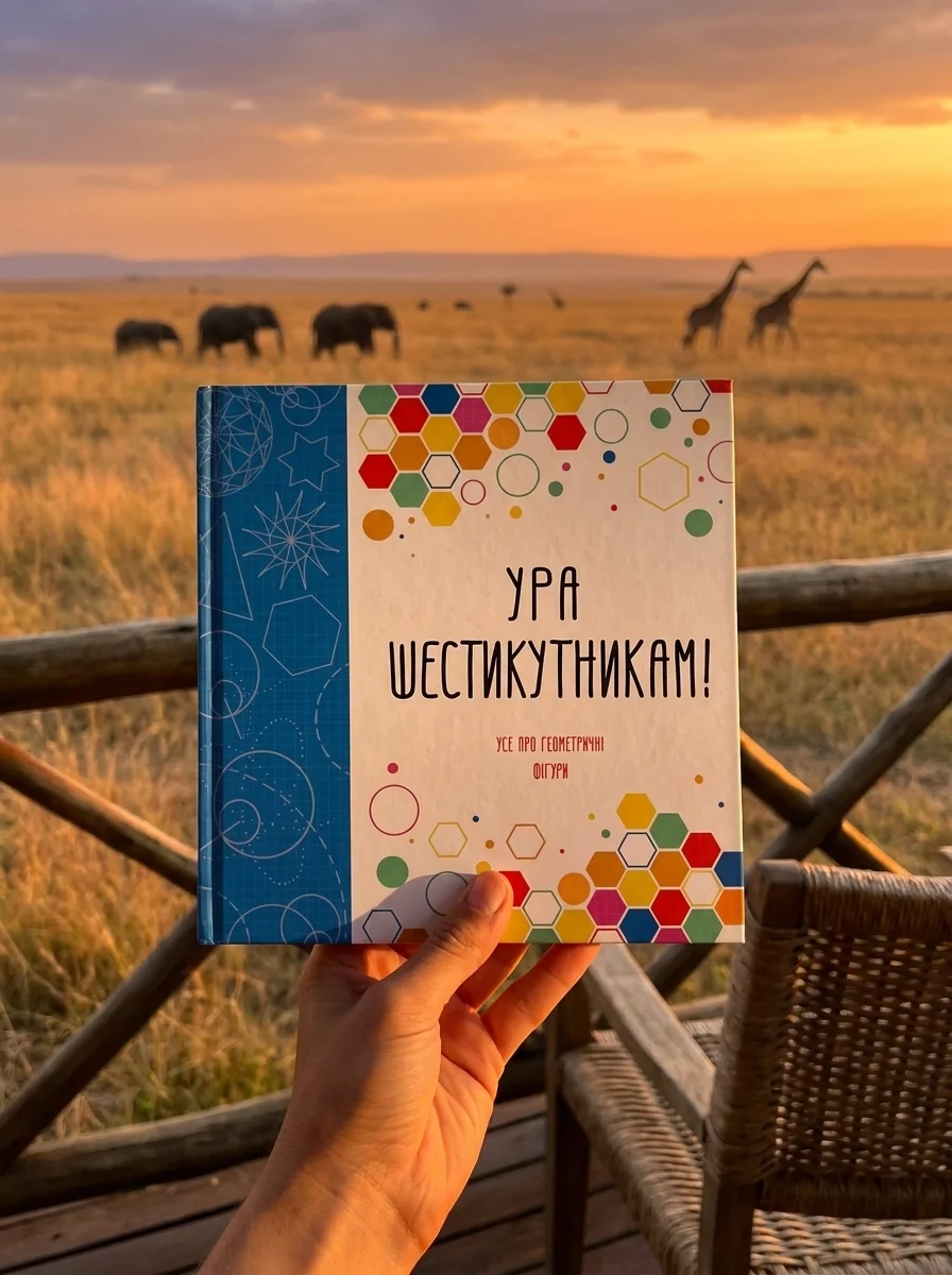 Ура шестикутникам! — Розмальовки для дітей