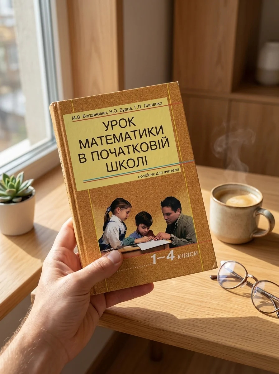 Урок математики в початковій школі. 1-4 класи — Наталя Будна, обкладинка