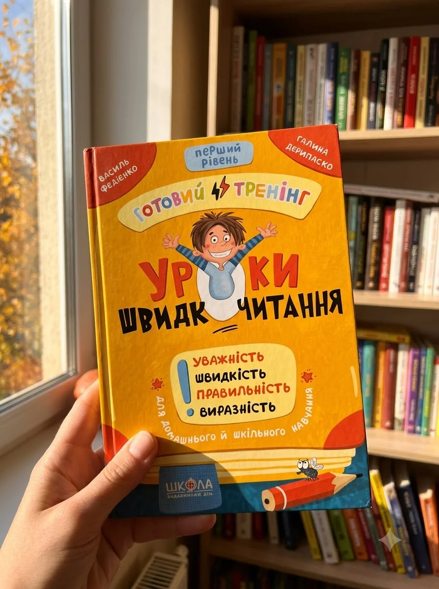 Уроки швидкочитання. Готовий тренінг. Перший рівень — Розвивальні книги