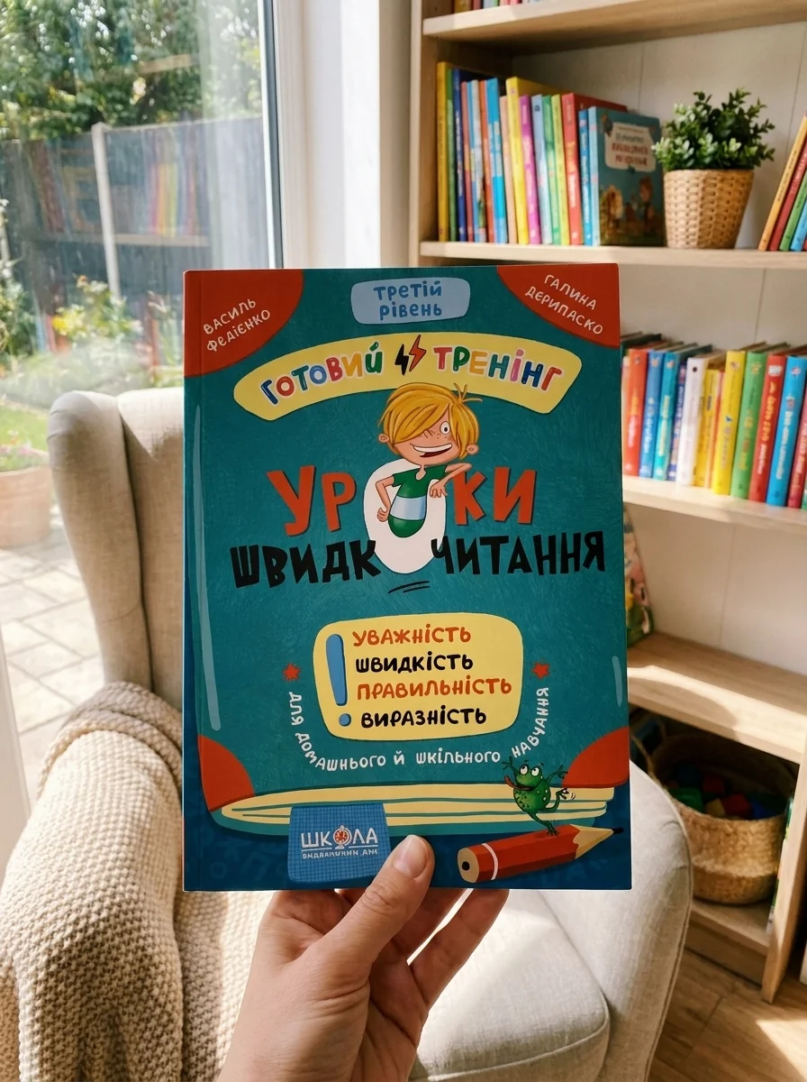 Уроки швидкочитання. Готовий тренінг. Третій рівень — Розвивальні книги